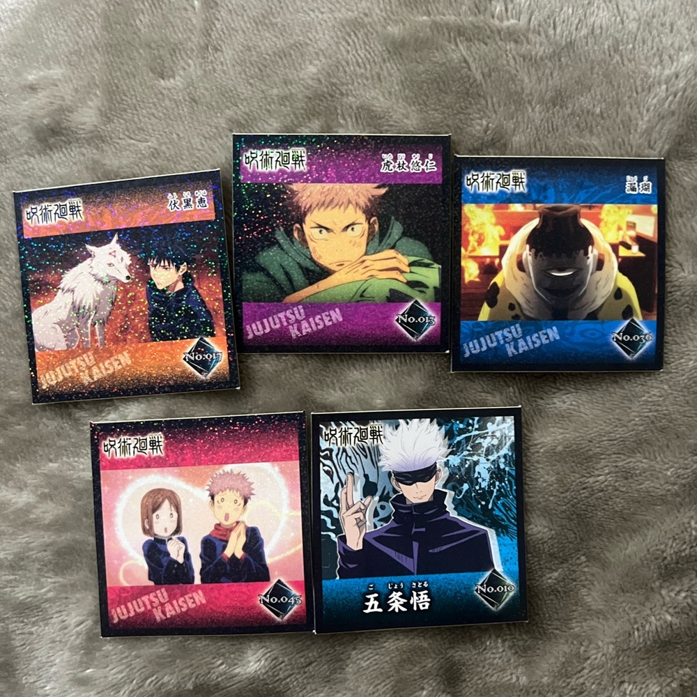 Jujutsu Kaisen Official Enksy Sticker Pack
